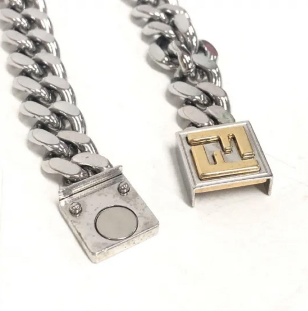 【緊急値引き‼️】FENDI 7AJ293 SLV FF ネックレス