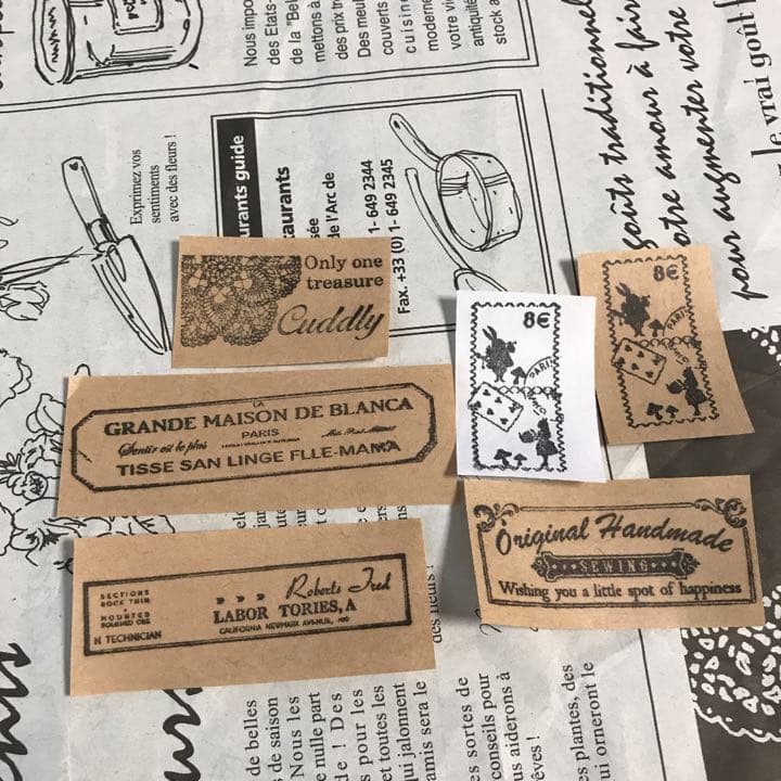 予約中 リメイク缶ラベルシール アンティークラベルステッカー 商用可 フラワー ガーデン