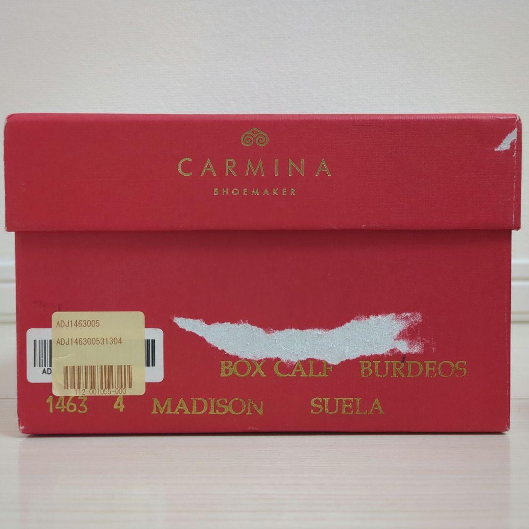 【萌】CARMINA 1463 BLACK キャップトゥ