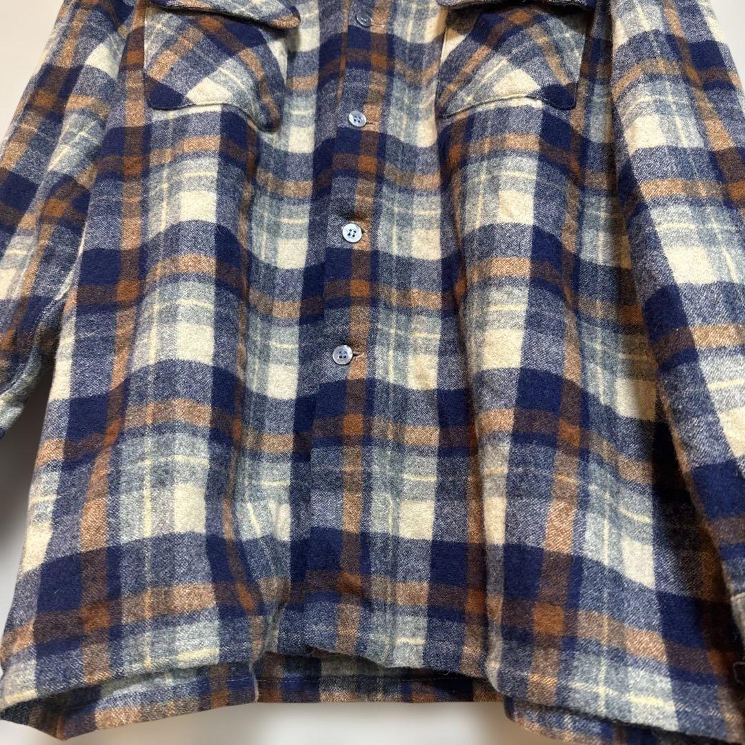 80s KINGS ROAD チェック ネルシャツ
