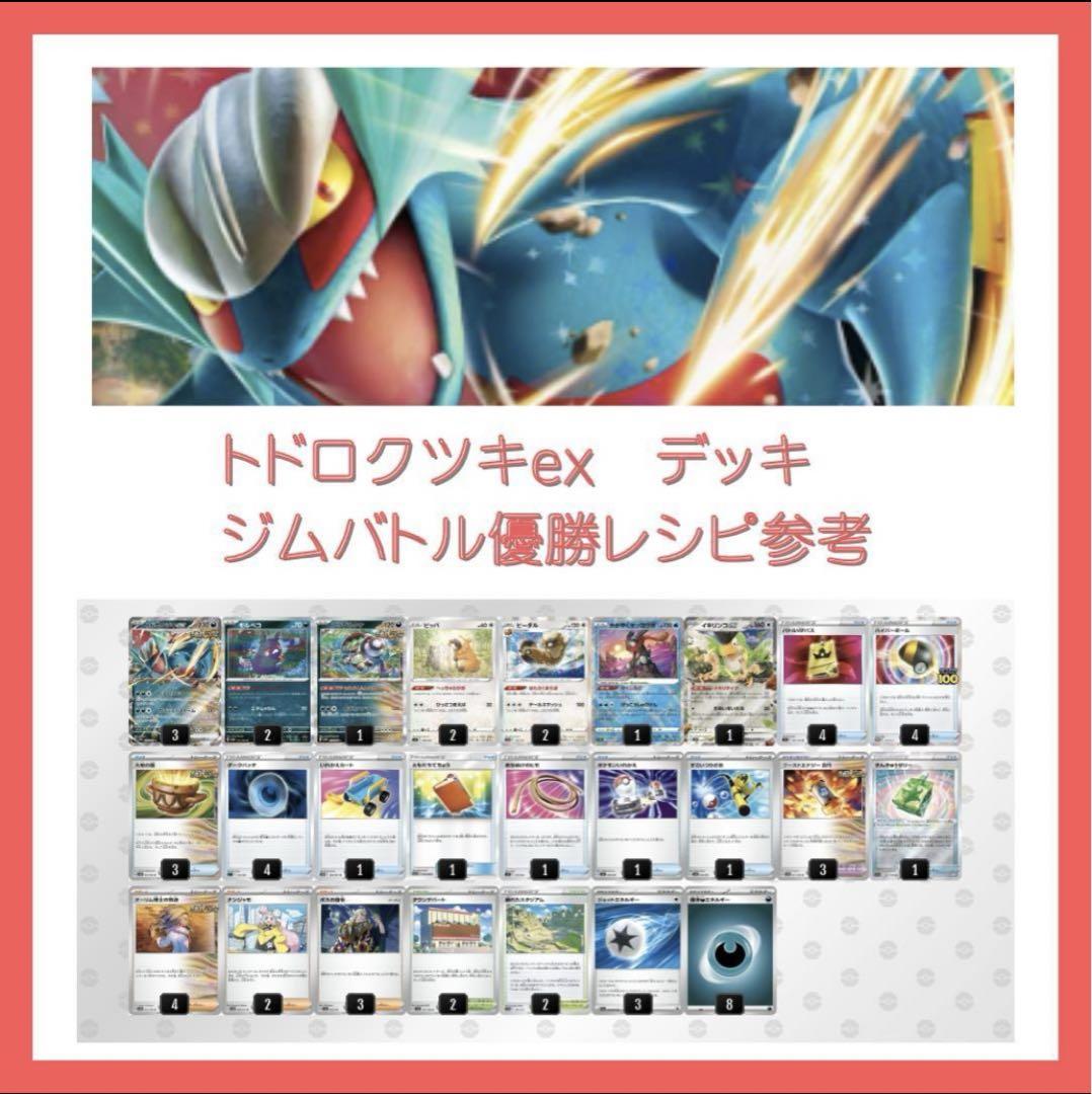 先着特典 ポケモンカード 構築済みデッキ ジムバトル優勝レシピ