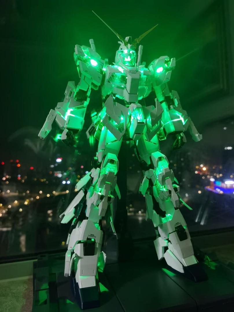 PG 1/60ユニコーンガンダム 緑色 LEDユニット