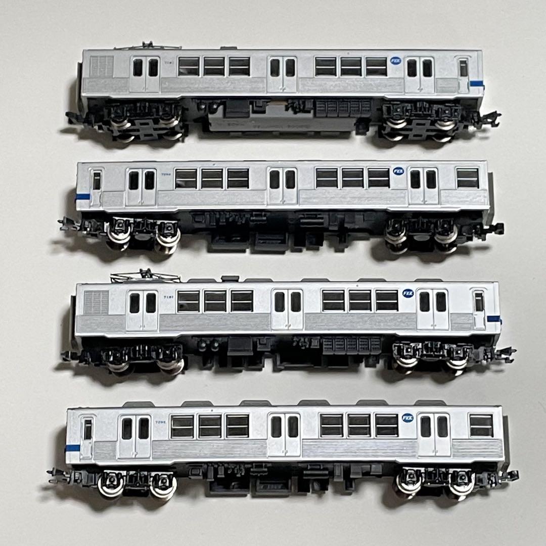鉄道コレクション 福島交通7000形 Nゲージ化 動力編成/付随編成 合わせて 鉄道コレクション 福島交通7000形 Nゲージ化 動力編成/付随編成