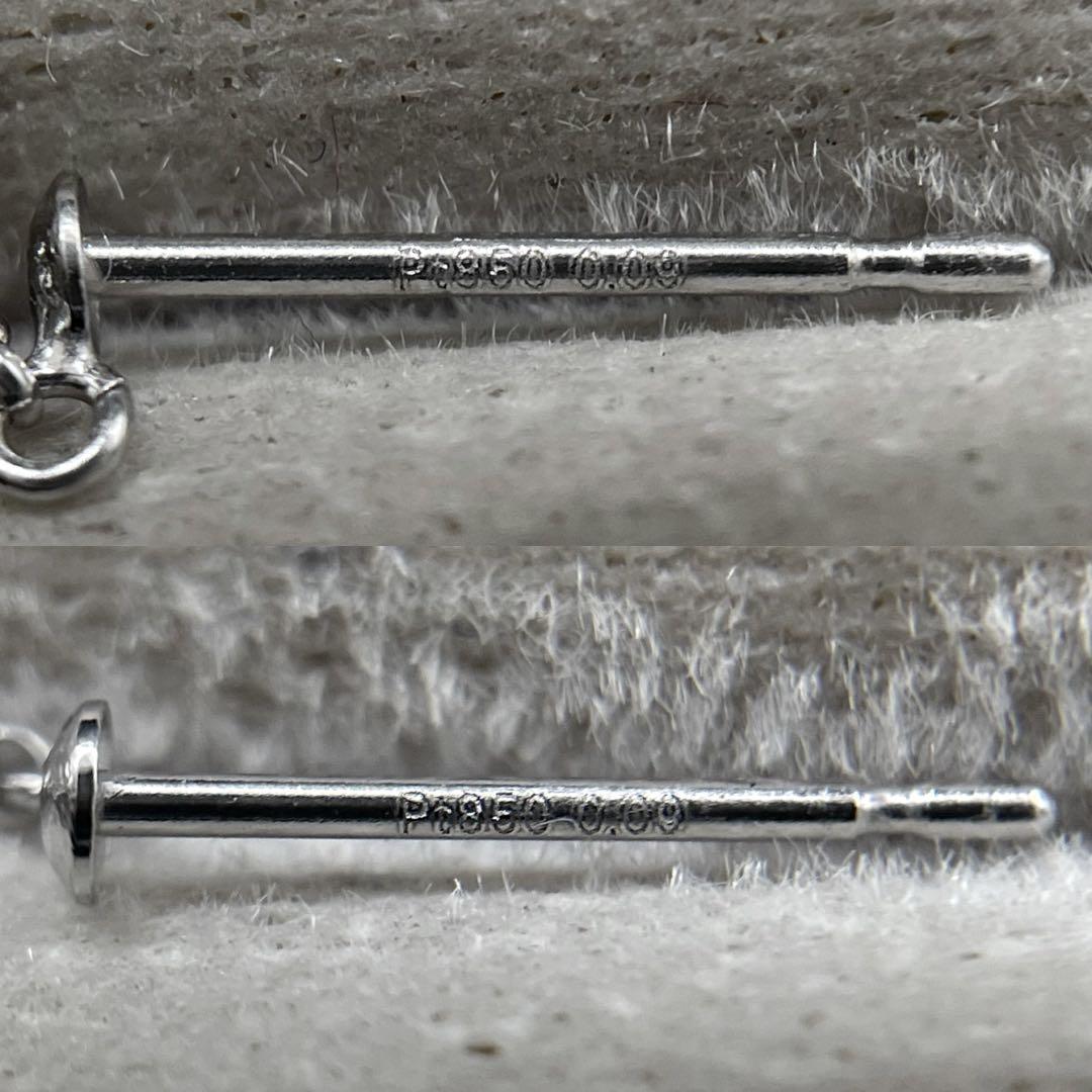 JG73☆高級 ダイヤモンド0.18ct プラチナ ピアス 鑑別付 - メルカリ