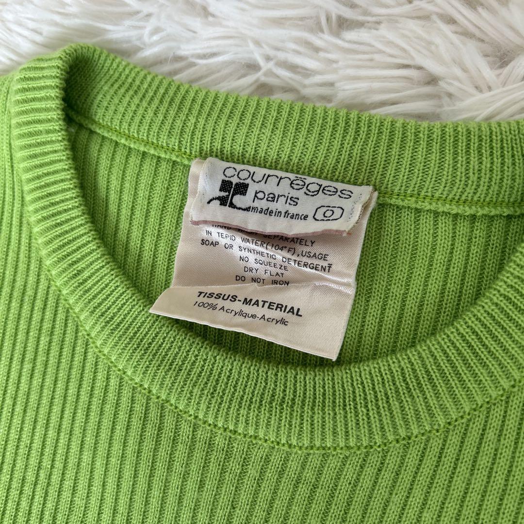 レア】クレージュ courreges ヴィンテージ オールド フランス製 半袖