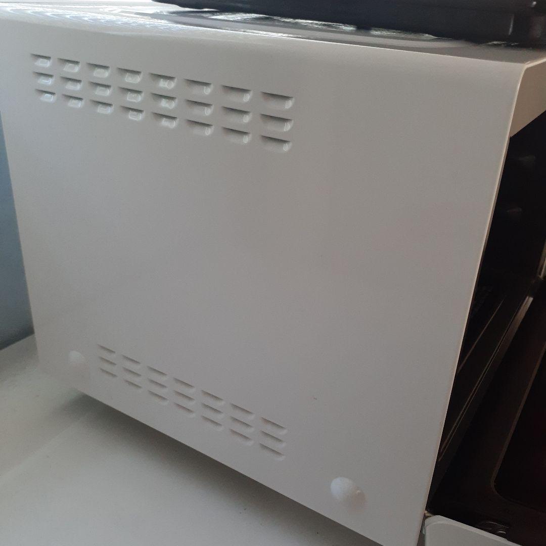 シャープ(SHARP) オーブンレンジ 18L フラット 一人暮らし ホワイト