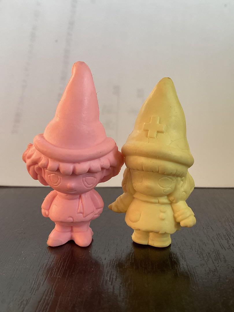 とんがり帽子のメモル　メモル　フィギュア　消しゴム　レトロ　レア　アニメ　グッズ とんがり帽子のメモル メモル フィギュア 消しゴム レトロ レア