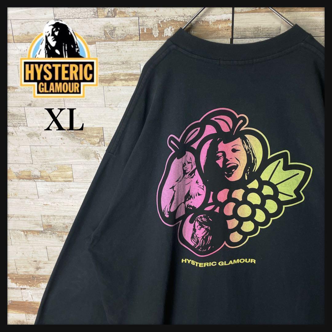 1677 U【人気モデル・ＸＬ】ヒステリックグラマー☆ヒスガール ロングＴシャツ