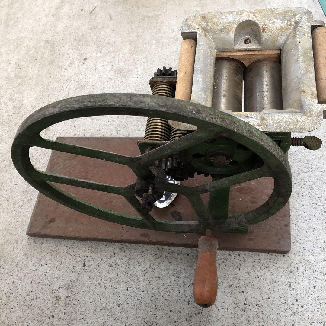 小野式1型製麺機　動作品(B4)