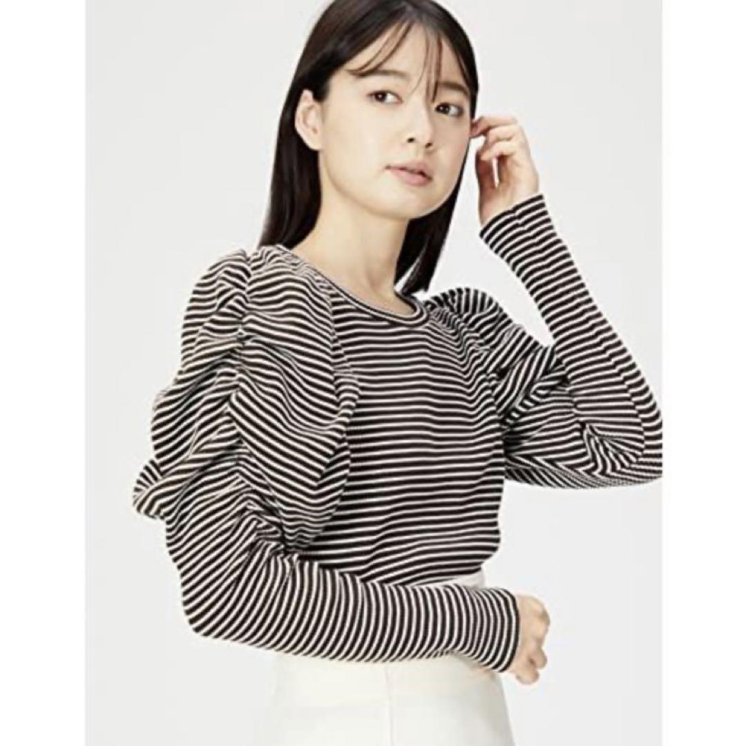 未使用 スナイデル♡SNIDEL ワッフル ボリューム パフスリーブ