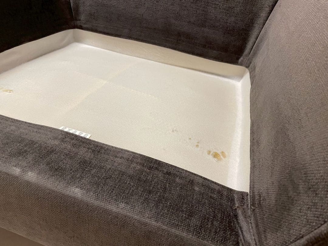 ベルベットシングルソファTD1914 1人掛け