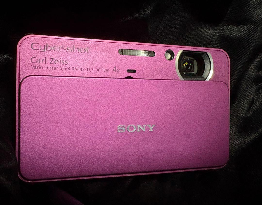 SONY Cyber-shot DSC–T99 コンデジ ジャンク ピンク - メルカリ