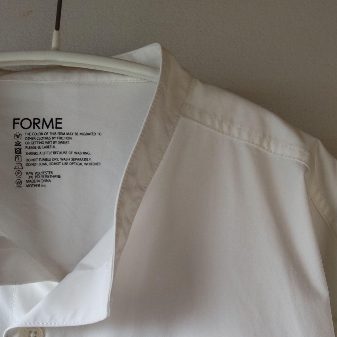 フォルム forme ビッグシャツ 撥水 東原亜希