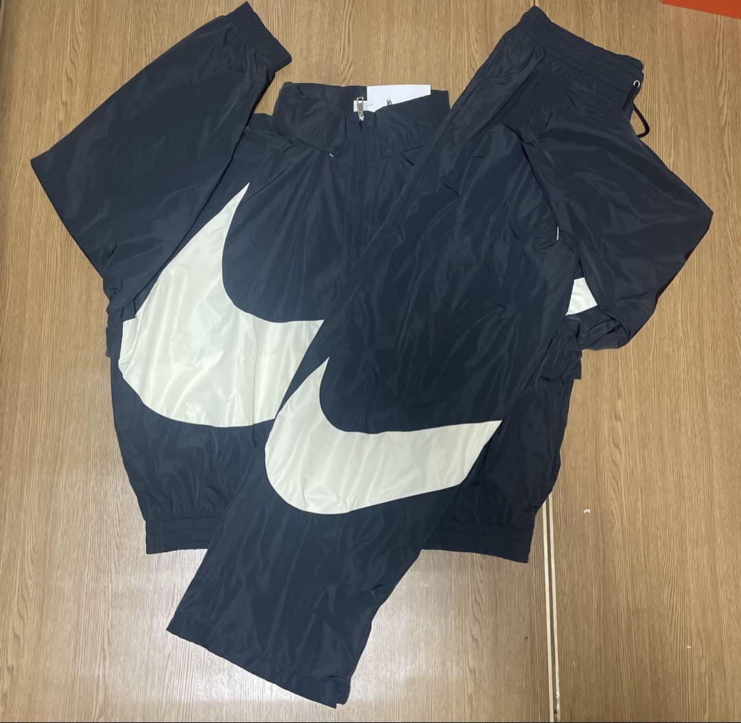 Lサイズ　NIKE ビッグスウッシュ ウーブンセットアップ