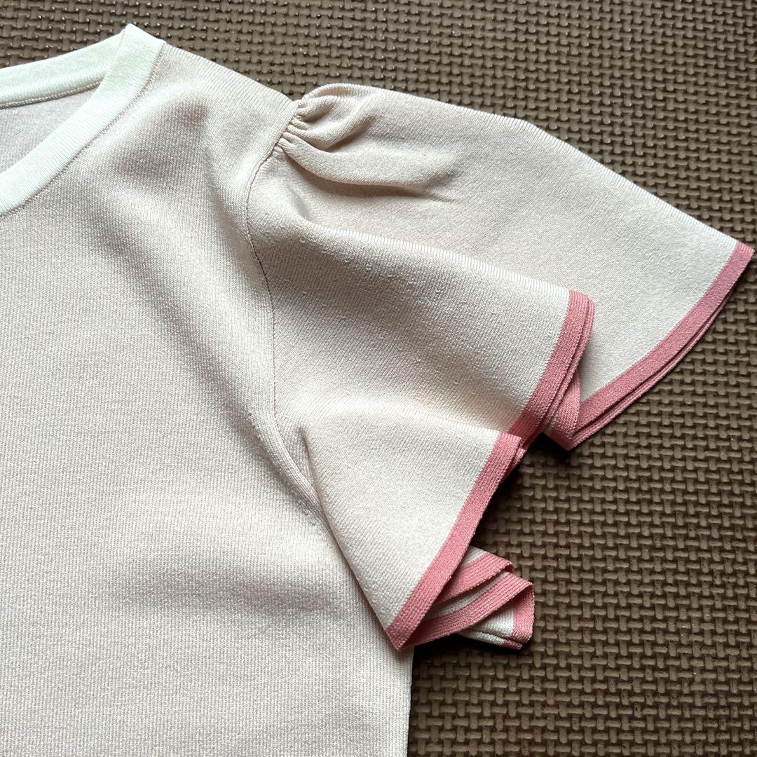 新品未使用TOCCA 春夏フリルニット