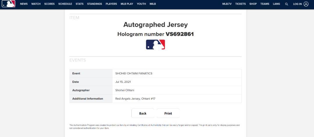 大谷翔平 直筆サイン ユニフォーム ボール 注意喚起！！