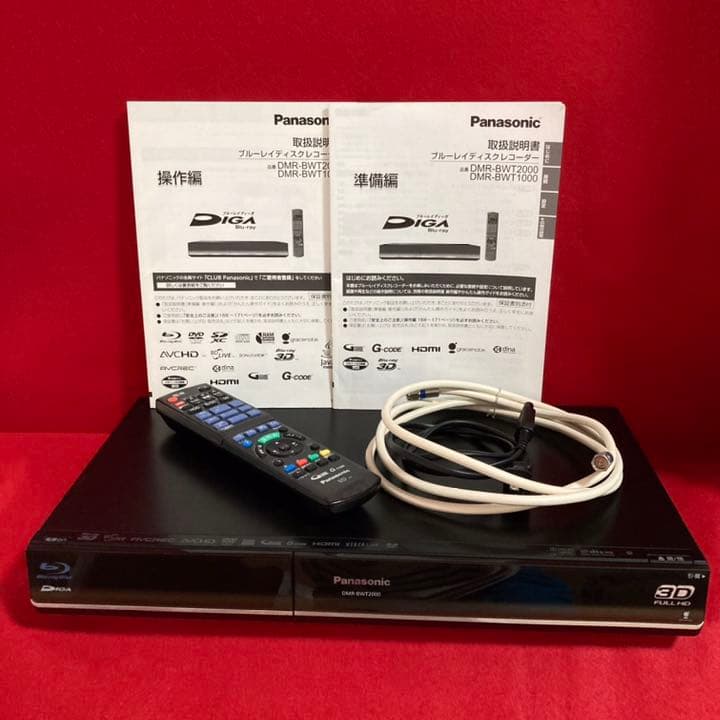 Panasonic ブルーレイレコーダーDIGA DMR-BWT2000 1TB sariater-hotel.com