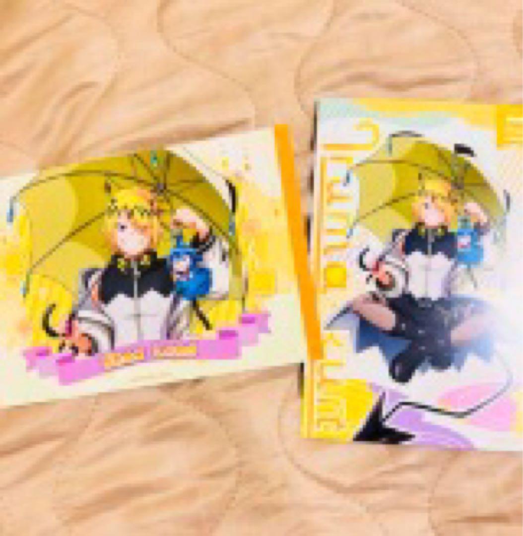 A4サイズ クリアファイル 傘キャラクター