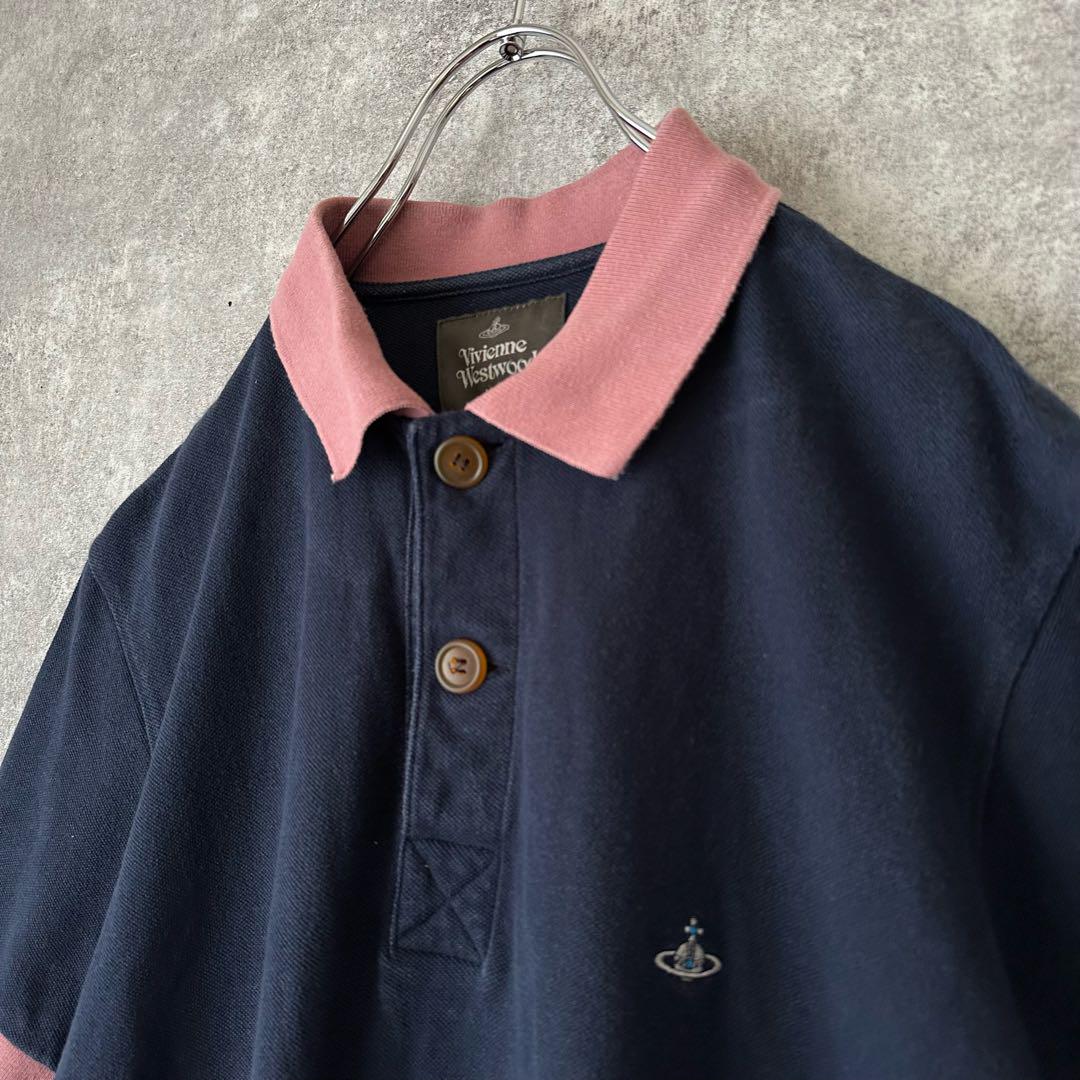 VivienneWestwood　reelavel ポロシャツ オーブ Vivienne Westwood ポロシャツ 緑 L オーブ