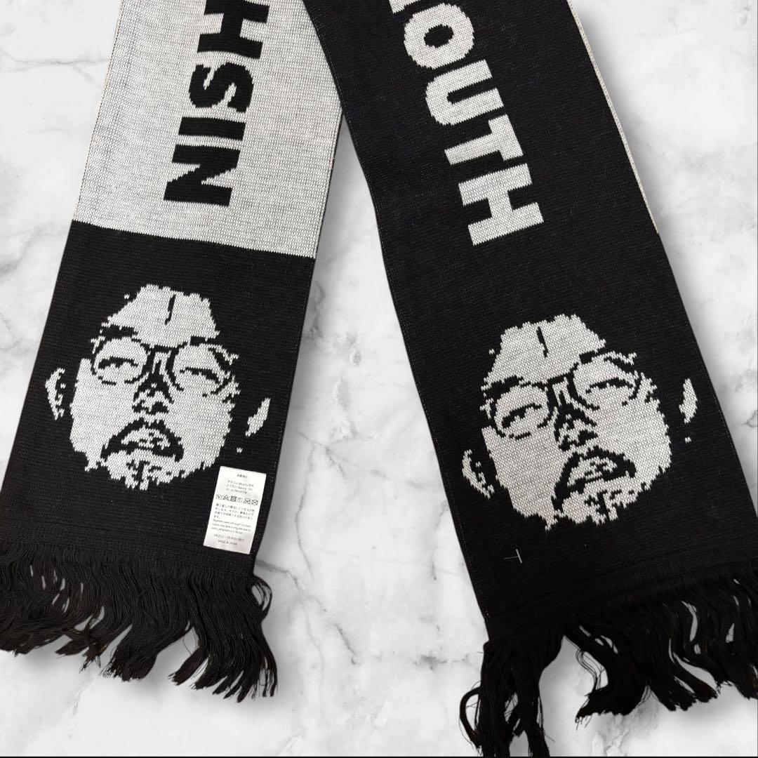 美品　激レアnishimoto is the mouth マフラー￼ ニシモト