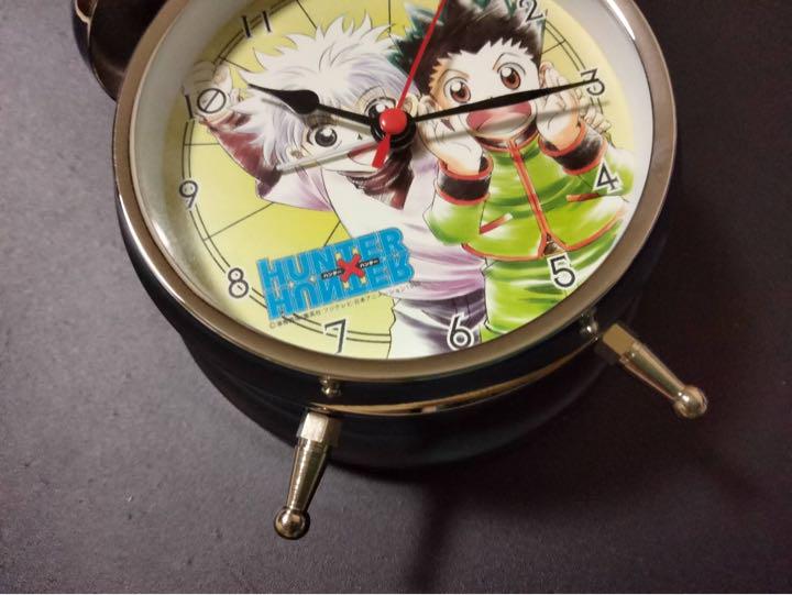 安心 保証 HUNTER×HUNTER ゴンとキルアの目覚まし時計 ハンター