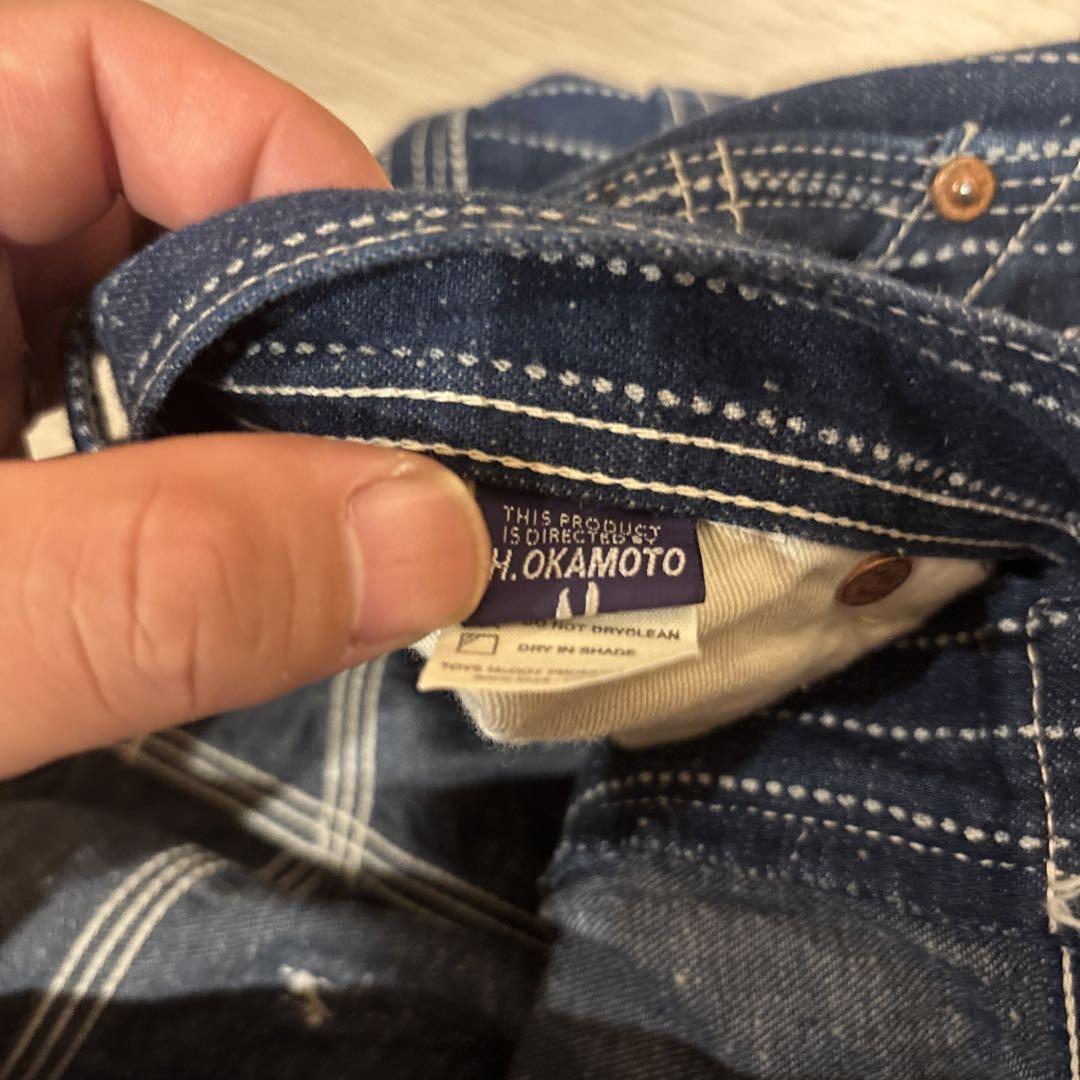 トイズマッコイ　ウォバッシュパンツ　w36
