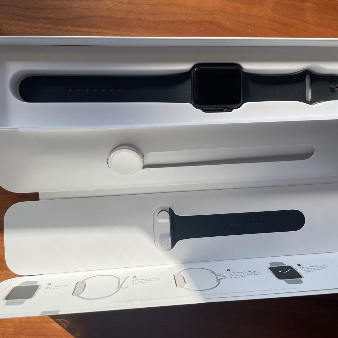 最適な価格 新品未使用APPLE WATCH3 42スペースグレイspace gray