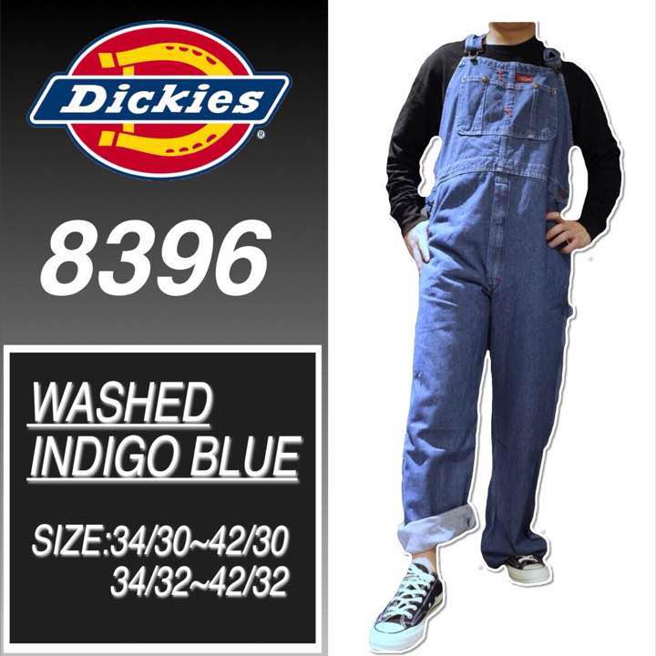 【ギフト】 新品 デニム オーバーオール ディッキーズ Dickies 42インチ - オーバーオール