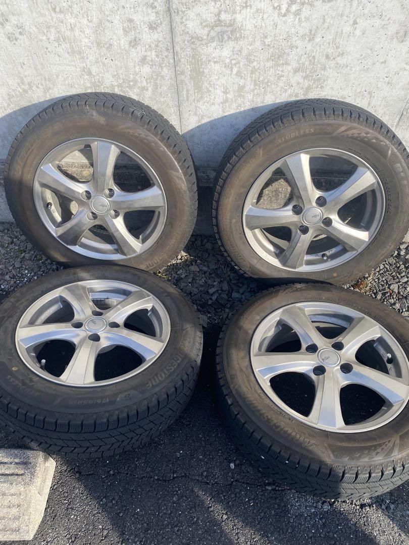 175/65R15 スタッドレスタイヤ ホイール付き 画像1