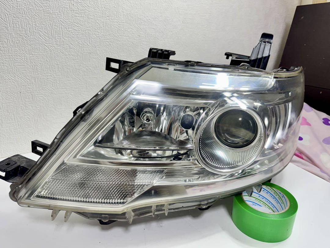 日産 セレナ ハイウェイスター C25 CC25 後期 ヘッドライト 左右