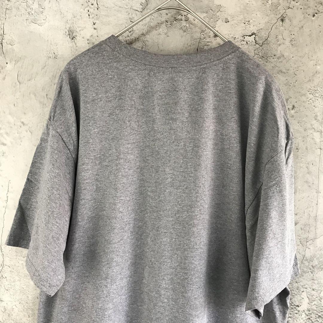 Y3464古着　Tシャツ グレー　90s Y2K