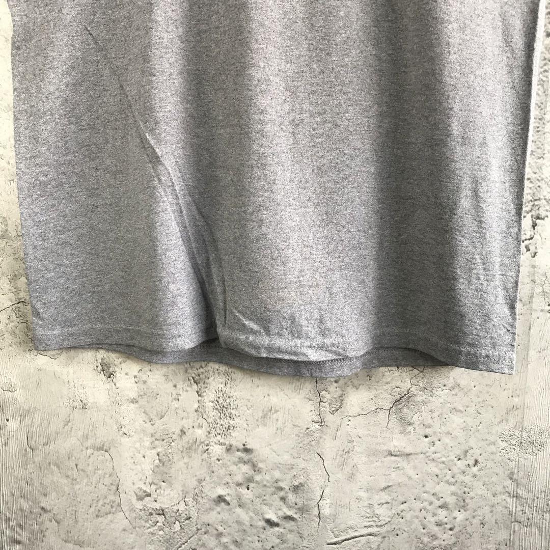 Y3464古着　Tシャツ グレー　90s Y2K