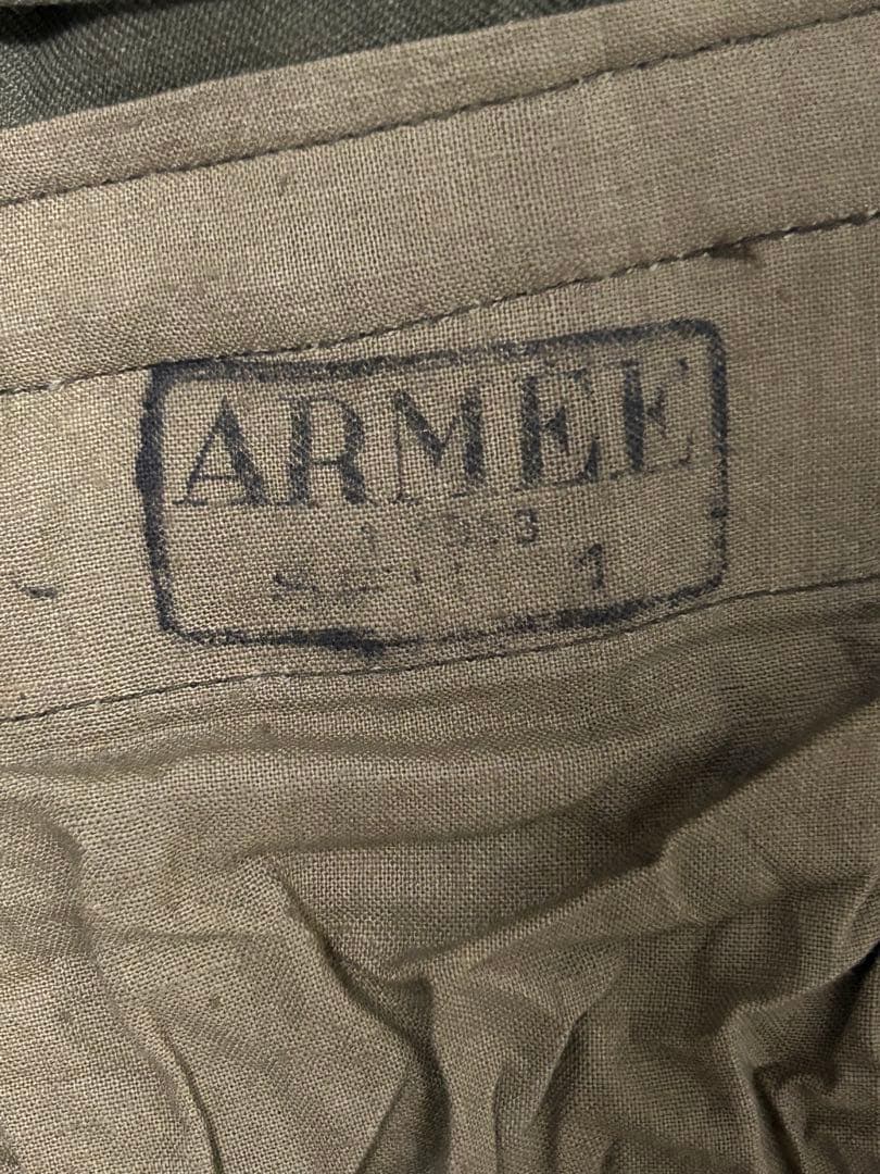 フランス軍　M47 ジャケット　ミリタリー　ビンテージ