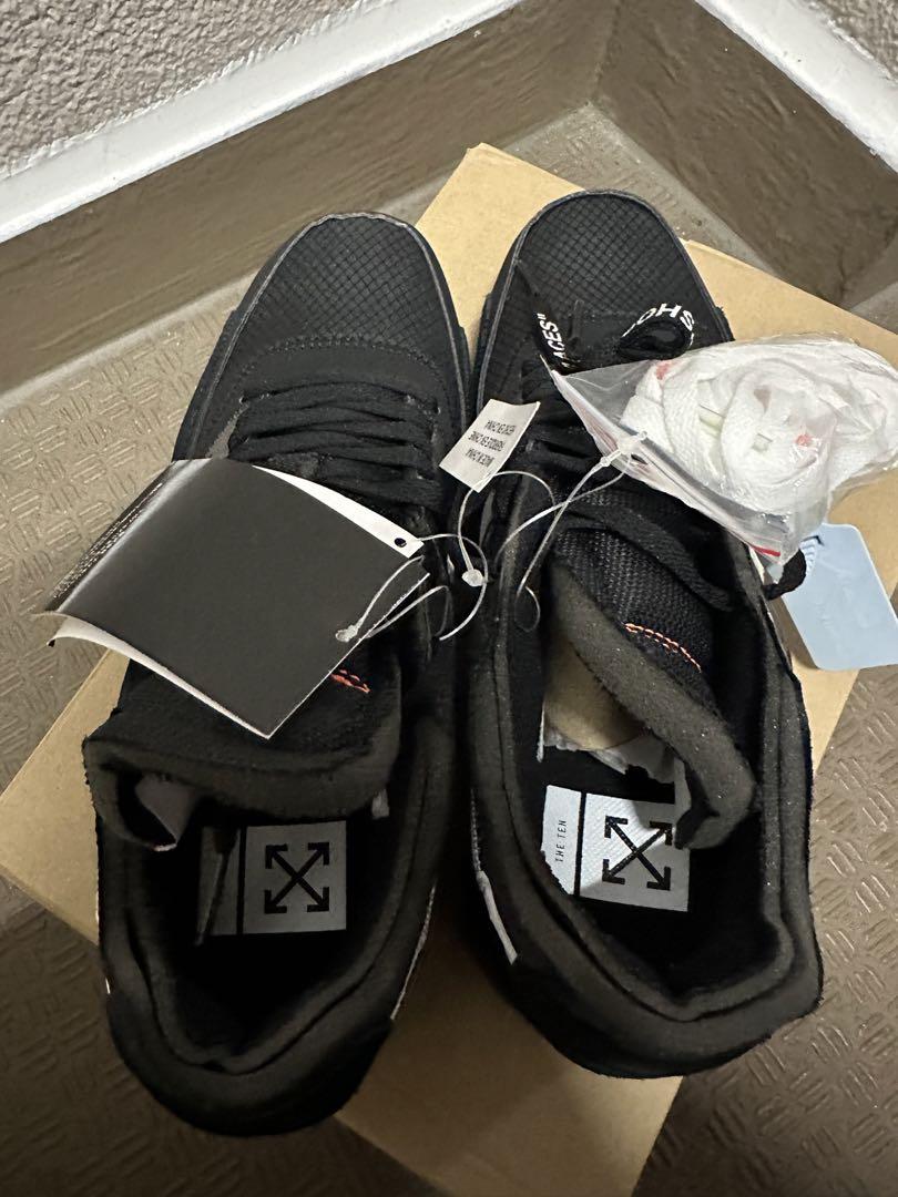 靴 NIKE OFF WHITE THE 10 AIR MAX 90 US9.5