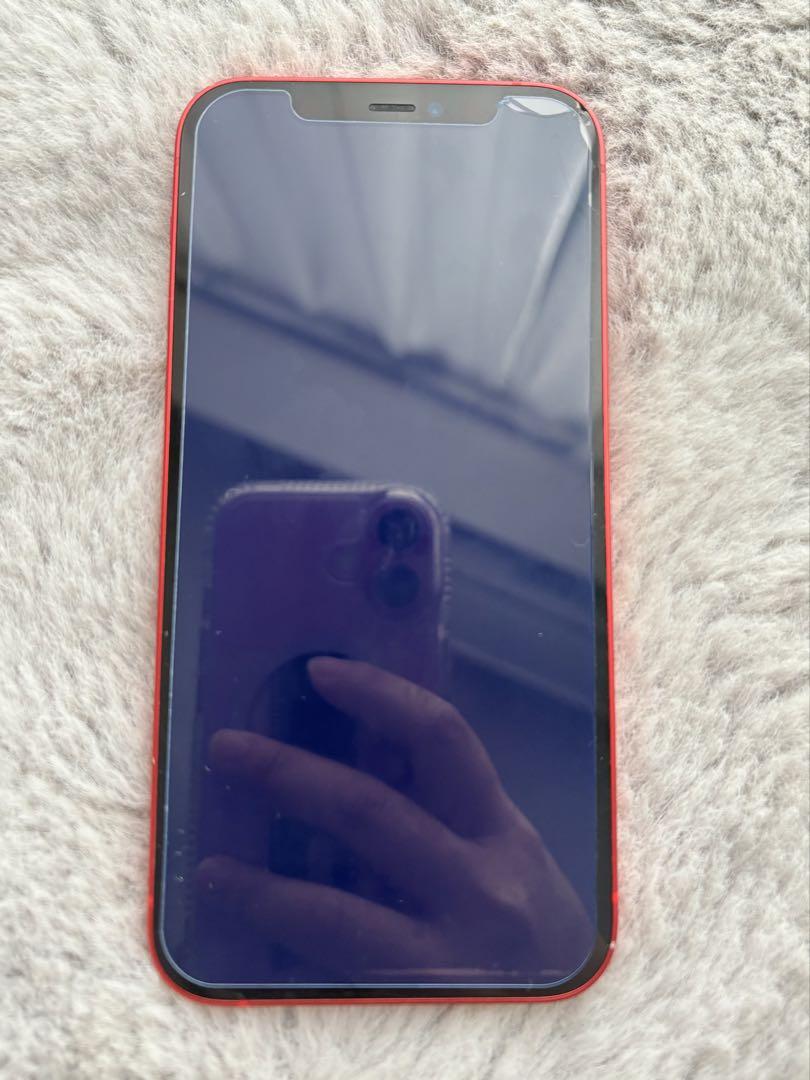 Apple iPhone 12 128GB レッド(赤) 本体のみ 箱付き