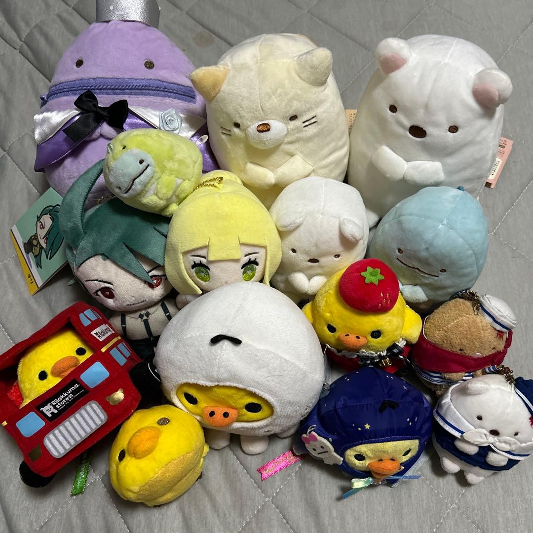 リラックマ キイロイトリ すみっコぐらし ポケモンなど ぬいぐるみ まとめ売り