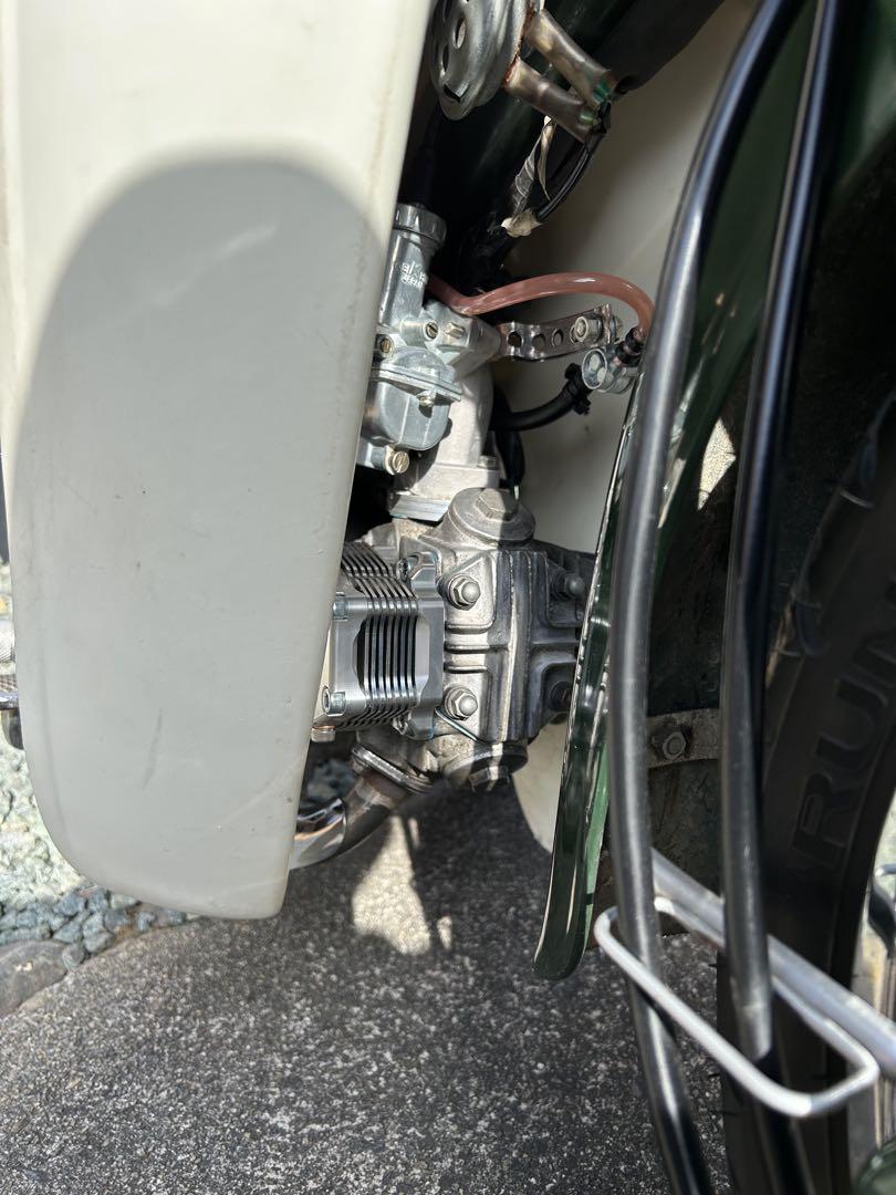 スーパーカブ風　リトルカブ　セル付き４速　ローダウン