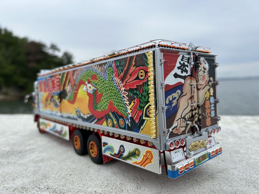 トラック野郎一番星故郷特急便デコトラプラモデルアオシマ