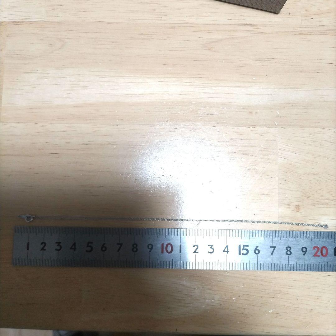 pt850 プラチナネックレスチェーン訳あり切れております