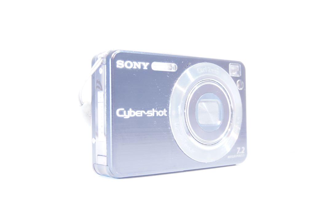 動作良好】SONY Cyber-shot DSC-W120 ブラック - メルカリ