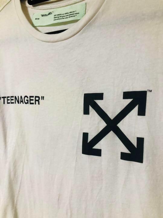 オフホワイト シンプソンズ TシャツOff-White Flamed Bart