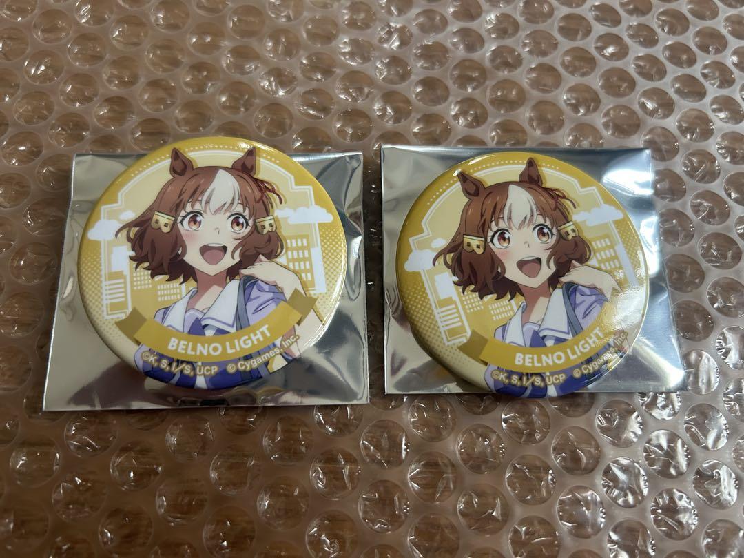 ウマ娘 シンデレラグレイ 缶バッジ toppa base ベルノライト