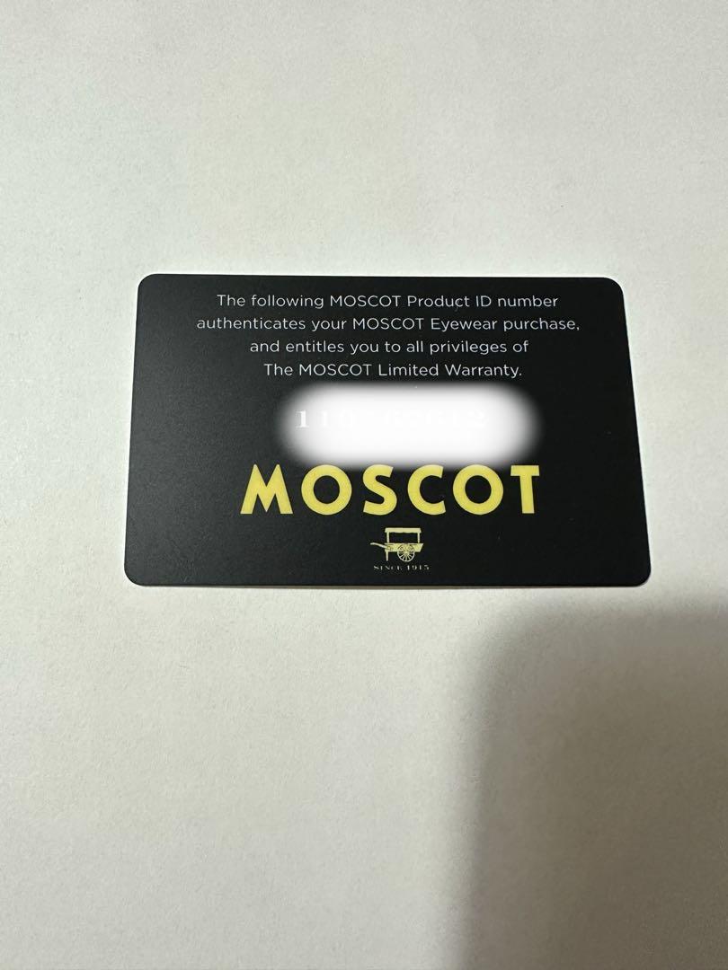 MOSCOT LEMTOSH SMKG スモークグレー