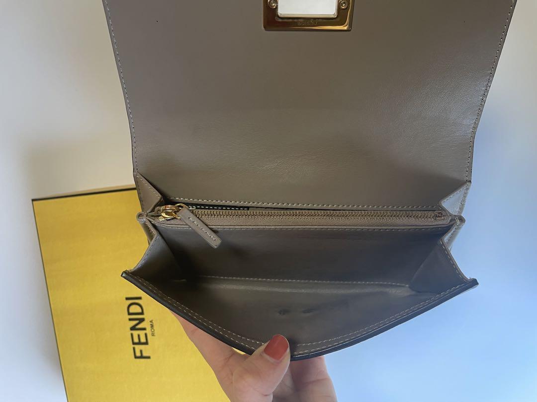 FENDI ピーカブー 長財布 タブグレー ＊19年春夏＊