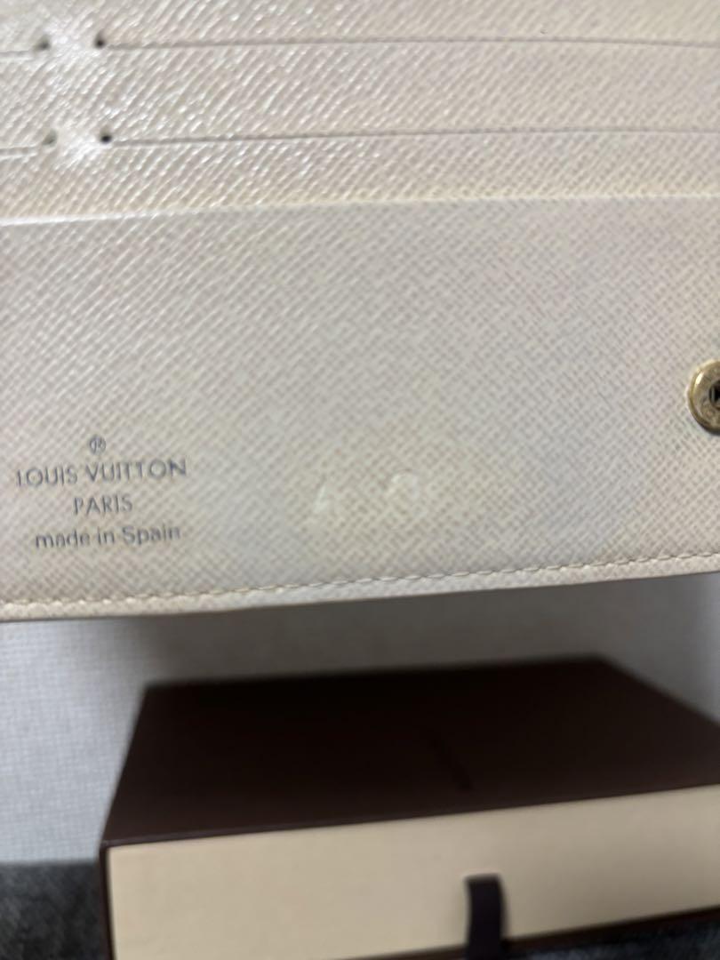 ルイ・ヴィトン ダミエアズールポルトフォイユアンソリッド長財布