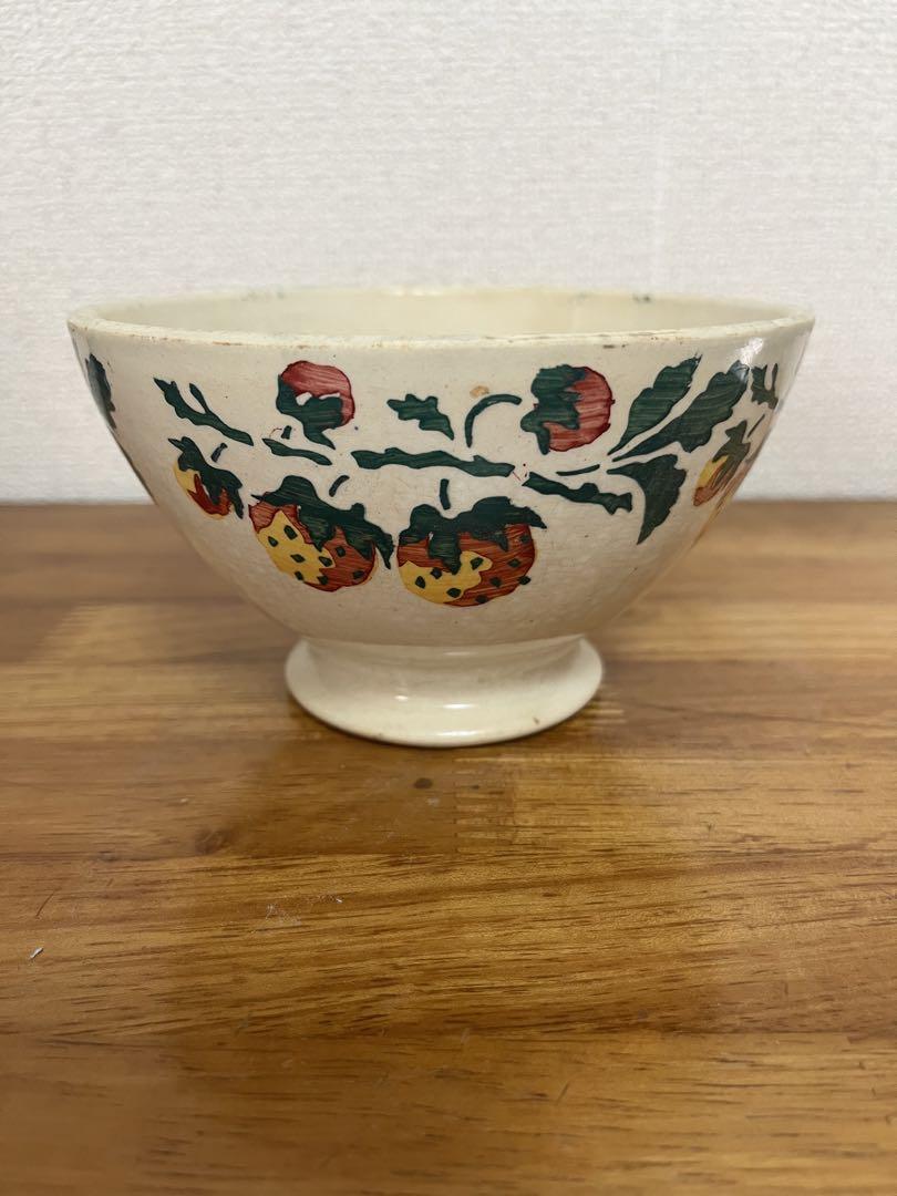 レア　フランスアンティーク　カフェオレボウル