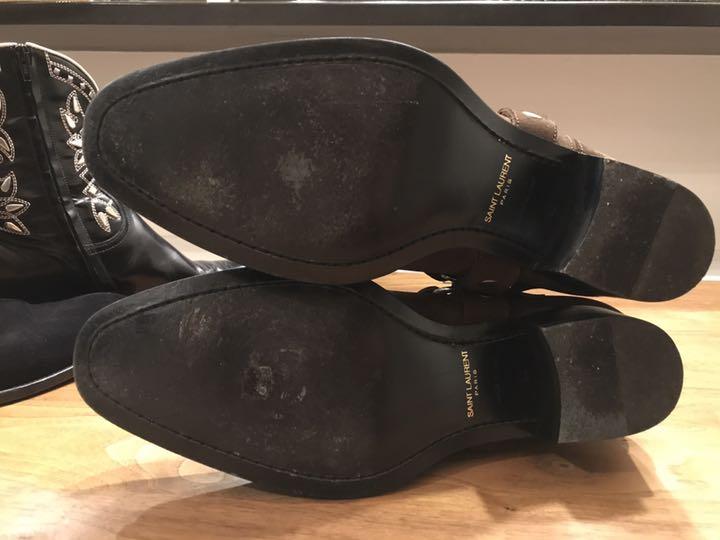 Saint Laurent サンローラン メンズ　リングブーツ