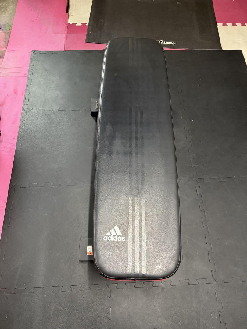 [引き取り限定]　アディダス　トレーニングフラットベンチ
