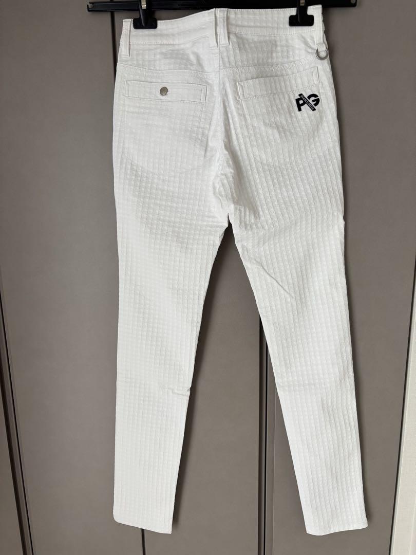 PEARLY GATES ストライプパンツ ホワイト 新品