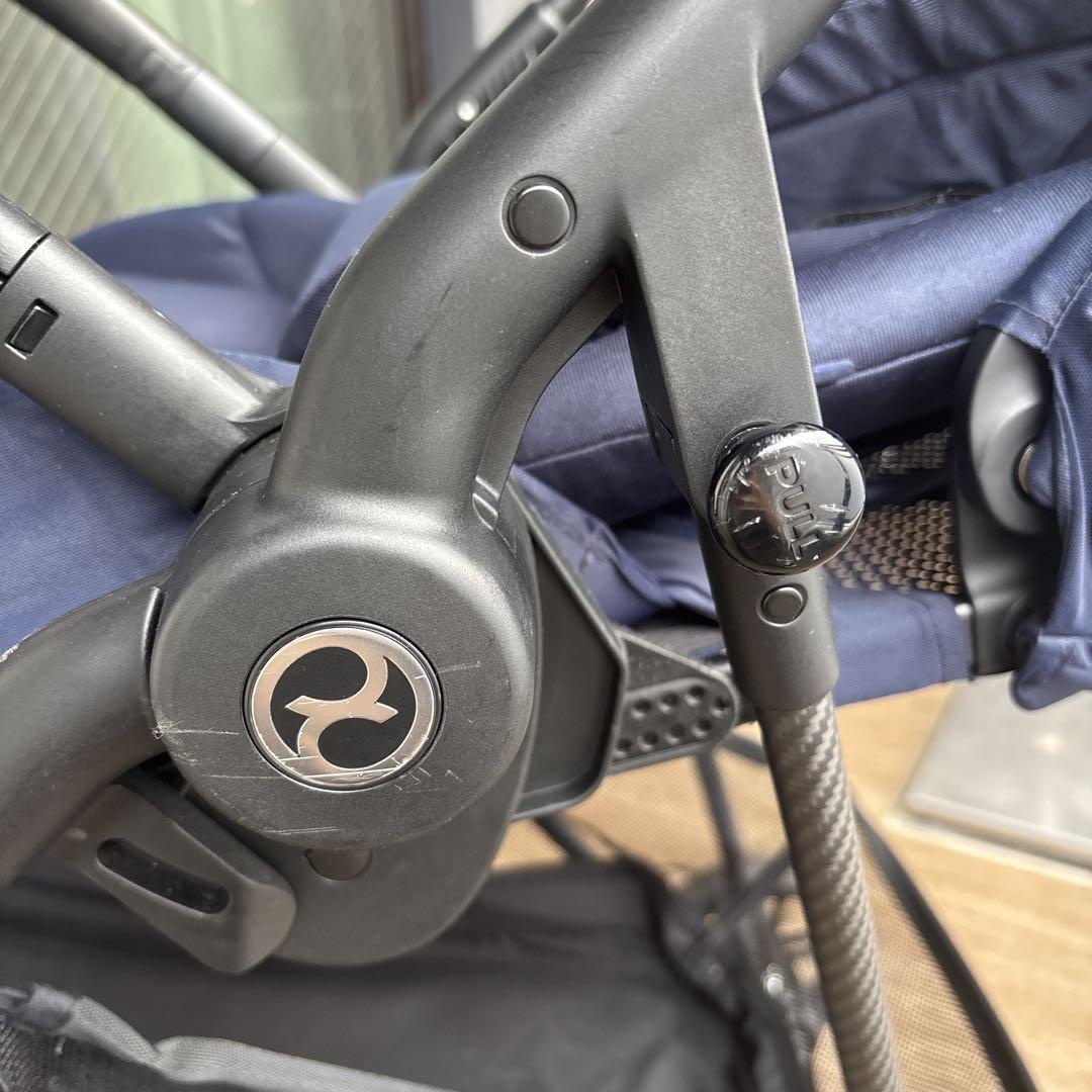 Cybex Melio 2022 ネイビー　サイベックス　メリオカーボン
